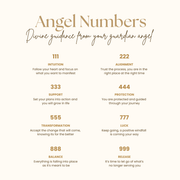 18K Gold PVD Stainless Steel Angel Number Bracelet / BRJ1003