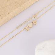 Custom 3D Bubble Name Necklace, Movable 3D Name Letter Necklace