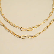 18K Gold PVD Stainless Steel Stone 