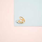 18K Gold PVD Stainless Steel Adjustable 