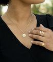 18K Gold PVD Stainless Steel Hug Ring / KSS0002