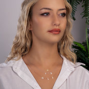 Initial Necklace, Letter Necklace, Gold Necklace, Personalized Name Necklace