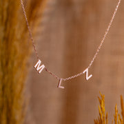 Initial Necklace, Letter Necklace, Gold Necklace, Personalized Name Necklace