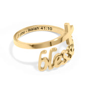 18K Gold PVD Stainless Steel Adjustable 