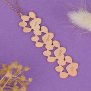 Sterling Silver Paw Print Name Necklace Custom Paw Print Necklace Gold Paw Necklace