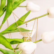 18K Gold PVD Stainless Steel Adjustable 